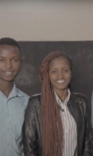 Kepler Kiziba Campus students
