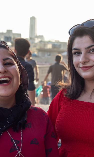 Iraqi Women Enjoying Their Time